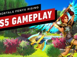 Immortals Fenyx Rising luce su gameplay en PlayStation 5 portada tráiler