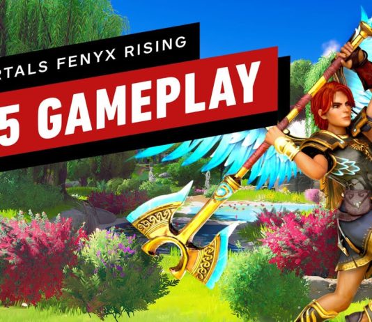 Immortals Fenyx Rising luce su gameplay en PlayStation 5 portada tráiler