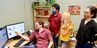 Cómo los virus gigantes alimentan la evolución de las algas Virus gigantes... De izquierda a derecha: Frank Aylward, Mohammad 'Monir' Moniruzzaman, Alaina Weinheimer, Carolina Alejandra Martínez Gutiérrez