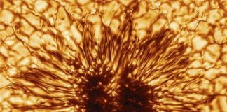 El telescopio Inouye libera su primera imagen a alta resolución de una mancha solar Inouye libera su primera imagen a alta resolución de una mancha solar