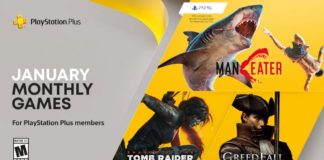 Shadow of The Tomb Raider, Maneater y Greedfall gratis con PS Plus