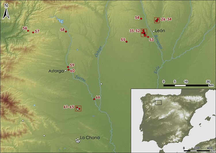 Presencia militar romana en León; nuevos campamentos romanos detectados Presencia militar romana en León; nuevos campamentos romanos detectados