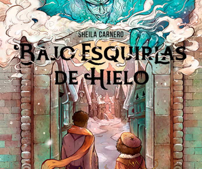 Portada de "Bajo esquirlas de hielo" de Sheila Carnero. | Fuente: Roomie Ediciones.