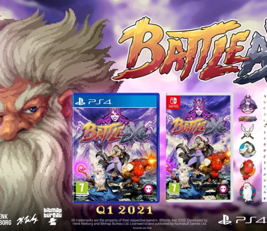 Battle Axe llega en físico para PlayStation 4 y Nintendo Switch Battle Axe - PS4 y Nintendo Switch