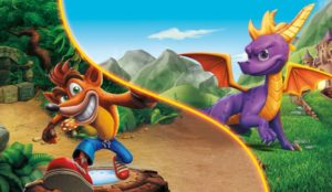 Spyro y Crash