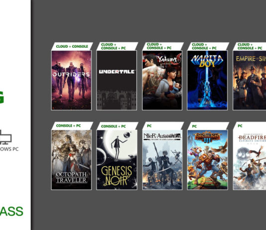 Yakuza 6: The Song of Life y Outriders encabezan los nuevos juegos para Xbox Game Pass