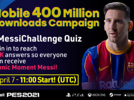 eFootball PES 2021 Mobile supera los 400 millones de descargas