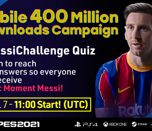 eFootball PES 2021 Mobile supera los 400 millones de descargas