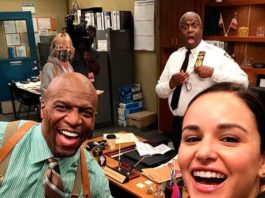 Melissa Fumero muestra el inicio de producción de Brooklyn Nine-Nine T8 Brooklyn Nine-Nine T8