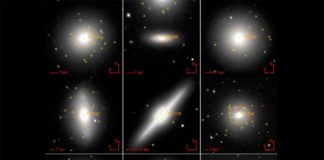Detectadas 44 candidatas a galaxias enanas ultracompactas Galaxias enanas ultracompactas y galaxias compactas alrededor de las galaxias más brillantes del Cúmulo de Fornax