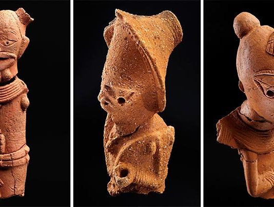 Primera evidencia de la recolección de miel en el África occidental prehistórica Figuras de terracota Nok