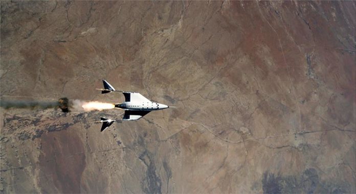 VSS Unity de Virgin Galactic