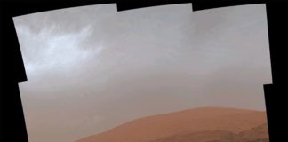El rover Curiosity de la NASA captura nubes brillantes en Marte El rover Curiosity de la NASA captura nubes brillantes en Marte