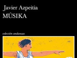 Músika, de Javier Azpeitia, se publica el 5 de mayo en Tusquets