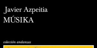 Músika, de Javier Azpeitia, se publica el 5 de mayo en Tusquets
