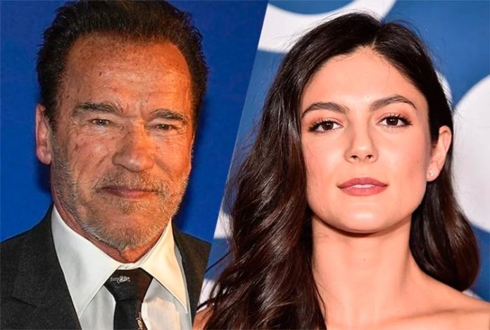 Arnold Schwarzenegger y Monica Barbaro Arnold Schwarzenegger y Monica Barbaro