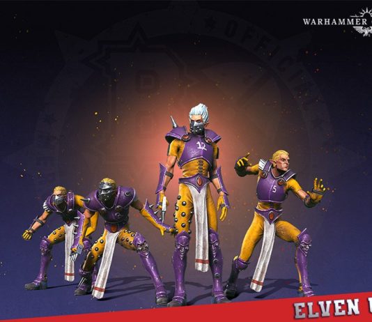 Blood Bowl 3 presenta al equipo Elven Union formado por los elfos