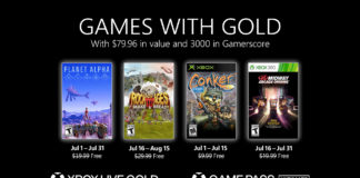 Xbox anuncia los Games with Gold del mes de julio con títulos para todos los gustos