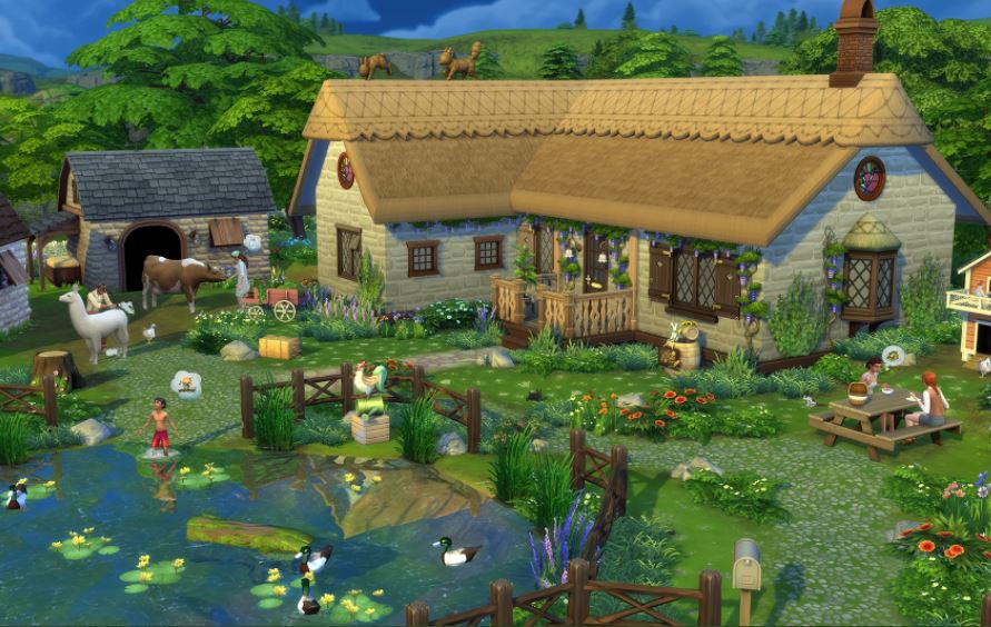 Los Sims 4 Vida en el pueblo