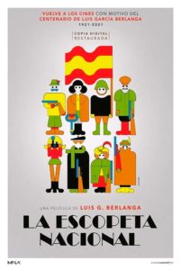 Póster del reestreno de La escopeta nacional