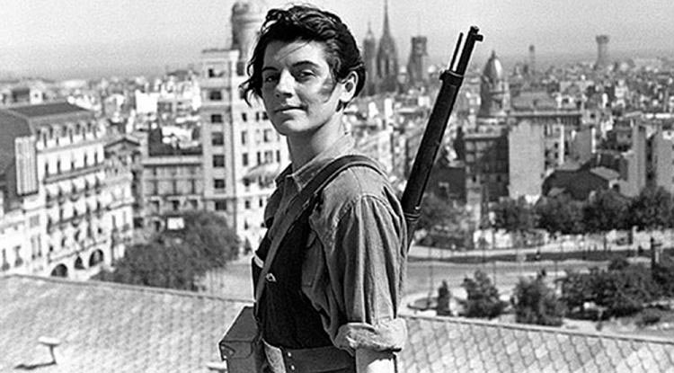 Guerra Civil Española: miliciana