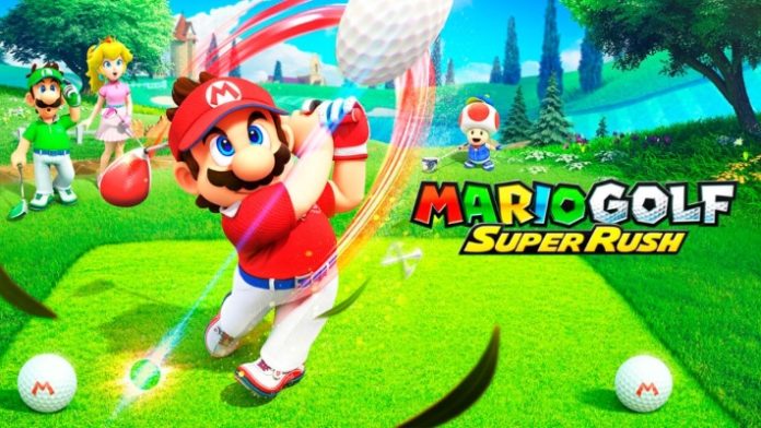 Mario Golf Super Rush - portada