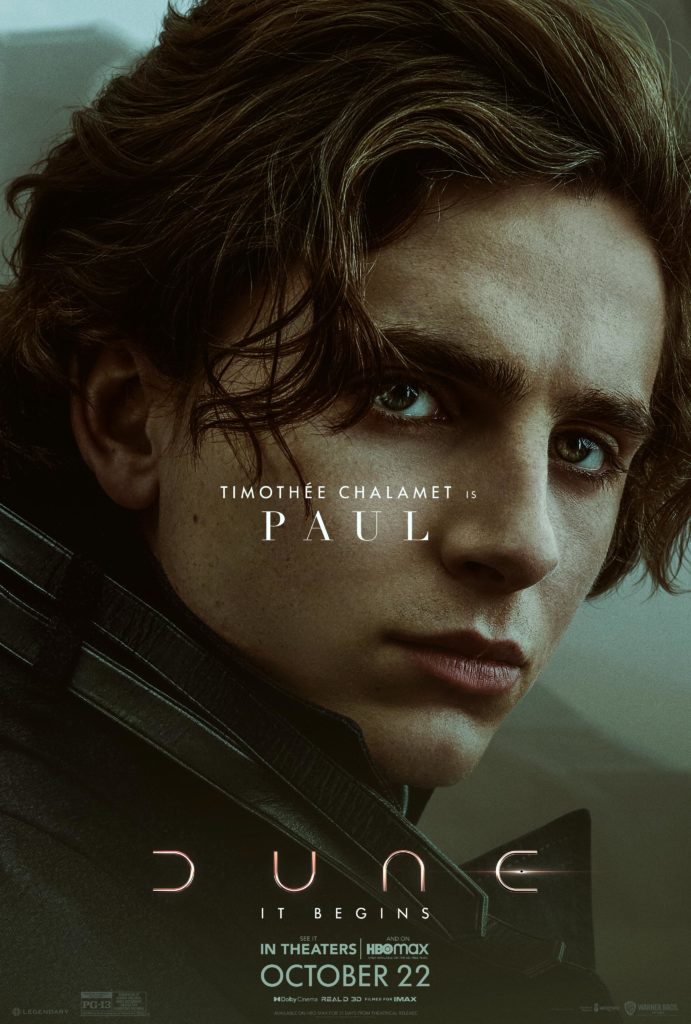 Paul Atreides en Dune (Denis Villeneuve)