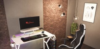 Genesis presenta su nueva mesa gaming Genesis HOLM 320 RGB en color blanco
