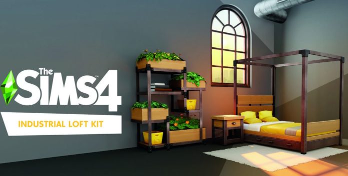 Los Sims 4 kit loft industrial