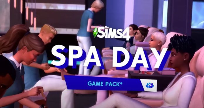Los Sims 4 actualización, Día de Spa