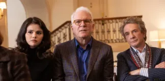 «Solo asesinatos en el edificio»: ¡la madre que…! Selena Gómez, Martin Short y Steve Martin en el acto por la muerte de Tim Kono.