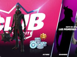 Disponibles las ventajas de octubre del Club de Fortnite