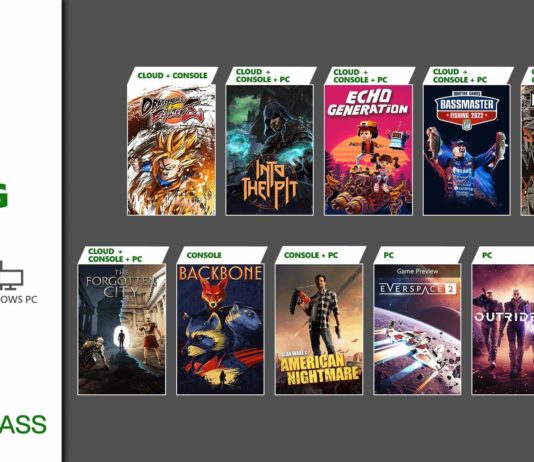 Anunciados nuevos juegos del mes de octubre para Xbox Games Pass
