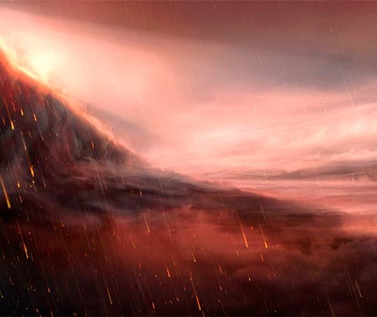 Exoplaneta extremo incluso más exótico de lo que se pensaba originalmente: WASP-76b El exoplaneta ardiente WASP-76b, un llamado Júpiter caliente, donde llueve hierro, puede estar más caliente de lo que se pensaba