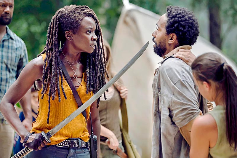 The Walking Dead: Michonne y su katana The Walking Dead: Michonne y su katana