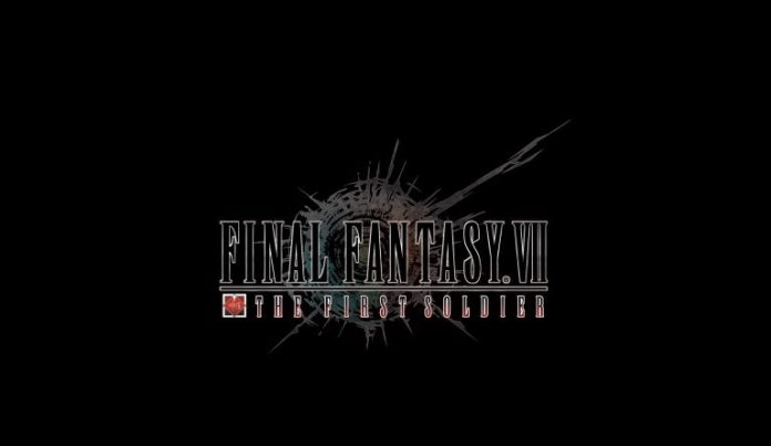 Final Fantasy VII The first soldier