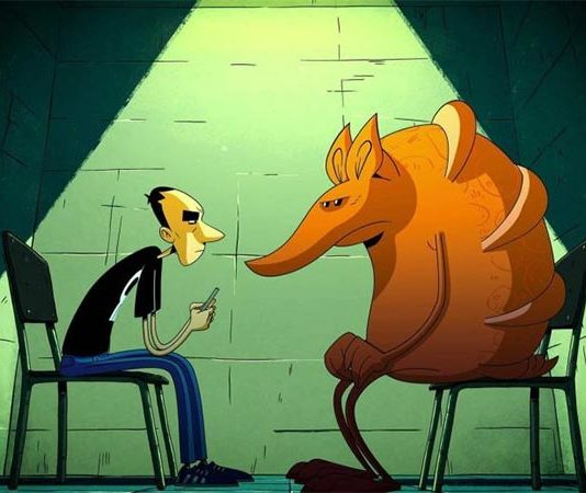 Cortar por la línea de puntos: Hay que verla aunque el comienzo sea una mierda Cortar por la línea de puntos (Netflix)