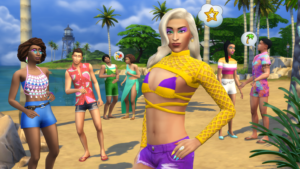 Los Sims 4 kit colores de carnaval
