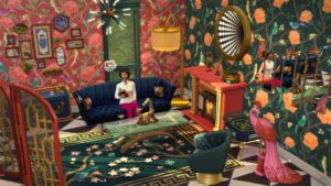 Los Sims 4 kit decoración Maximalista