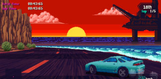 El Arcade de Carreras Retro Slipstream llegará a consolas el 7 de Abril spilstream