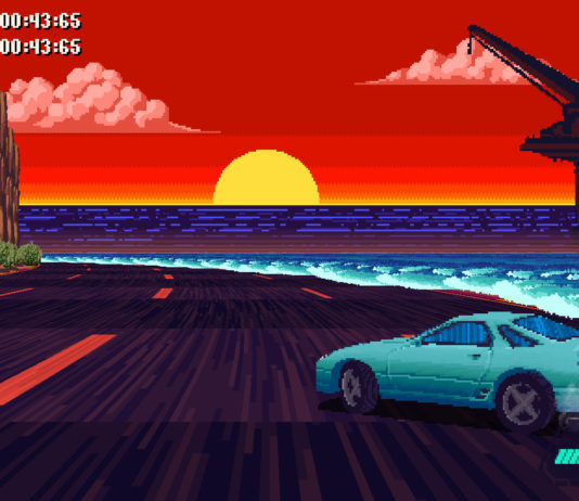 El Arcade de Carreras Retro Slipstream llegará a consolas el 7 de Abril spilstream