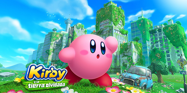 Kirby y La Tierra Olvidada - portada