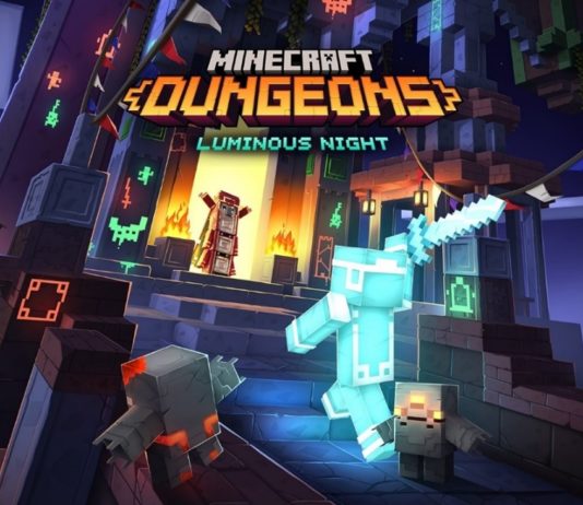 Nuevo contenido para Minecraft Dungeons – Luminous Night Minecraft Dungeons Luminous Night