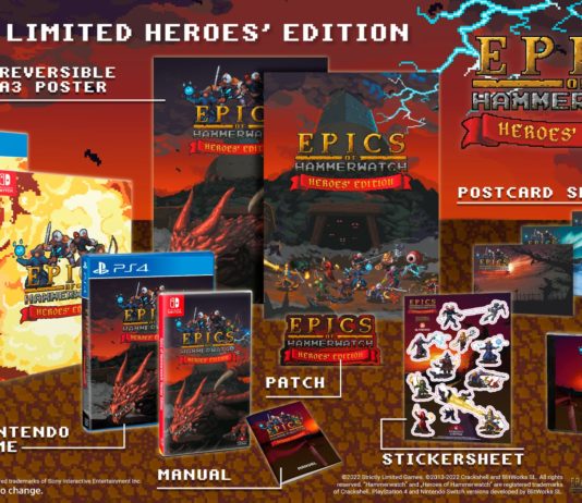 Hammerwatch: Heroes’ Edition llega en una completa edición física