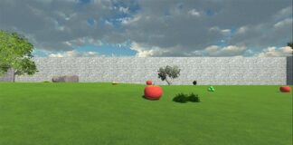 Los chimpancés pueden utilizar la realidad virtual para orientarse Chimpancés y realidad virtual. La aplicación APExplorer 3D. Ejemplo de un ensayo de exploración