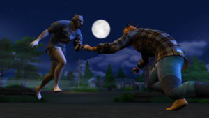 Los Sims 4 licántropos