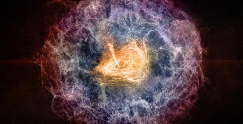 Nebulosa de viento púlsar Nebulosa de viento púlsar