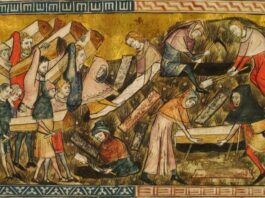 La Peste Negra se originó en Kirguistán, según un estudio genómico La gente de Tournai entierra a las víctimas de la Peste Negra