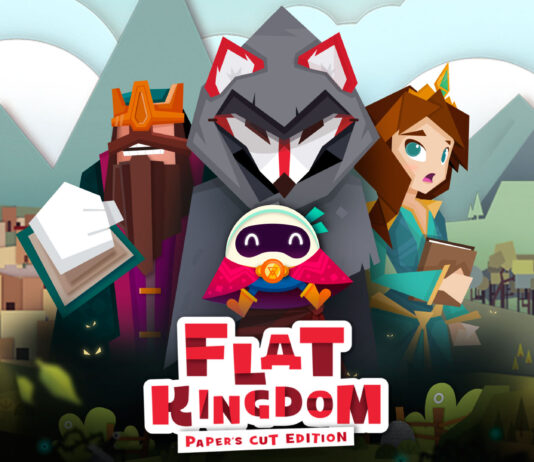Salva un mundo de papel en peligro con Flat Kingdom Paper’s Cut Edition