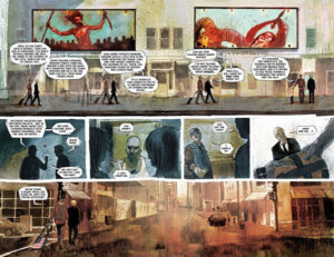 La ciudad sobre la colina cómic